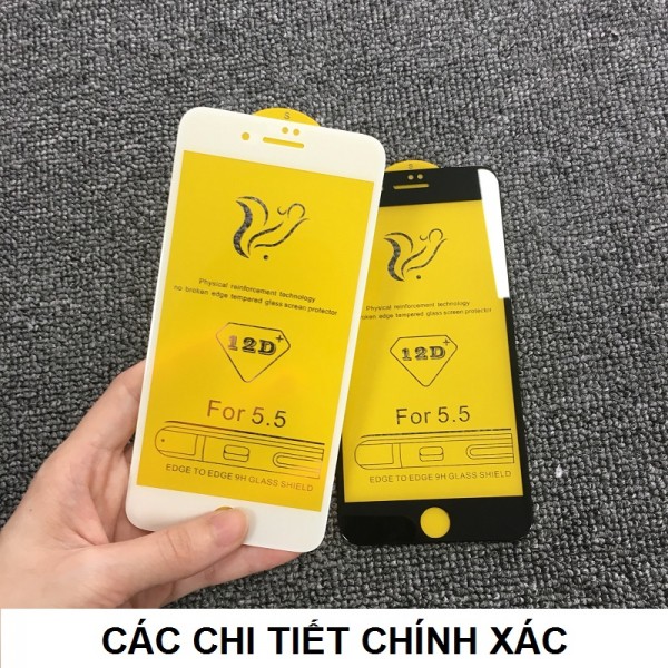 Kính Cường Lực Full Màn 12D ✓ Siêu phẩm mới nhất 2018 ✓ Siêu Cứng ✓ Chống Xước ✓ Chống Nước ✓ Bảo vệ màn hình tuyệt đối