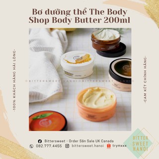 [ ‼️bill Anh] BƠ DƯỠNG THỂ TOÀN THÂN THE BODY SHOP BODY BUTTER 200ml | 50ml