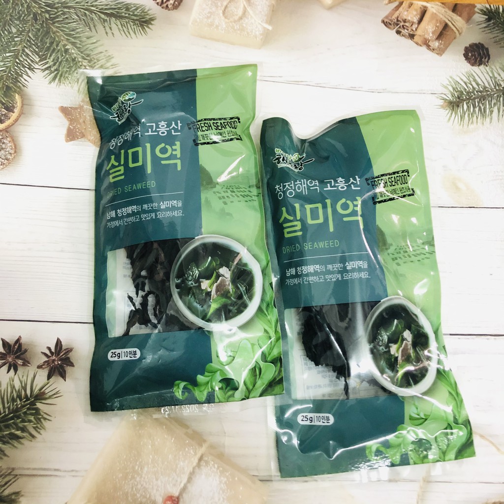 RONG BIỂN NẤU CANH HÀN QUỐC K- FOOD 25G