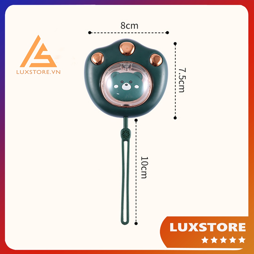 MÁY SƯỞI MINI CẦM TAY THÔNG MINH, MÁY SƯỞI ẤM BÀN TAY CHẤT LIỆU CAO SU TỰ NHIÊN – LUXSTORE