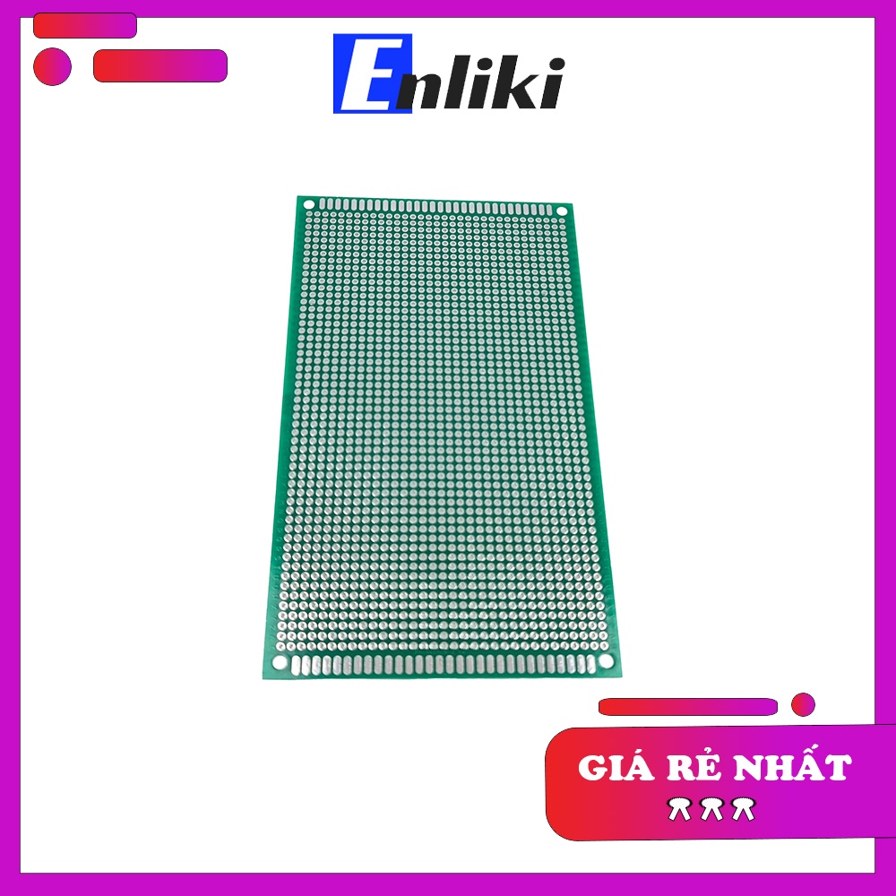 Mạch Test Đục Lỗ 2 lớp kích thước 9x15cm