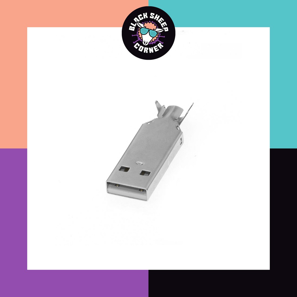 Đầu Jack USB 2.0 4Pin Đực 30V 1.5A | BigBuy360 - bigbuy360.vn