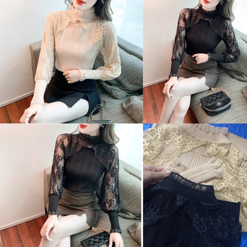 💋FREESHIP💋Áo len pha ren hàng qc đẹp cực siêu sịn🥰 Uy Tín luôn! *video +ảnh thật