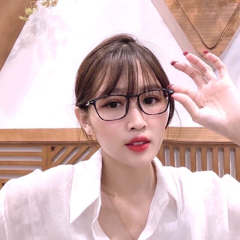 Gọng kính vuông nam nữ THIÊN HÀ OPTICAL unisex nhựa dẻo càng mảnh nhẹ nhiều màu đeo giả cận trẻ trung TH213