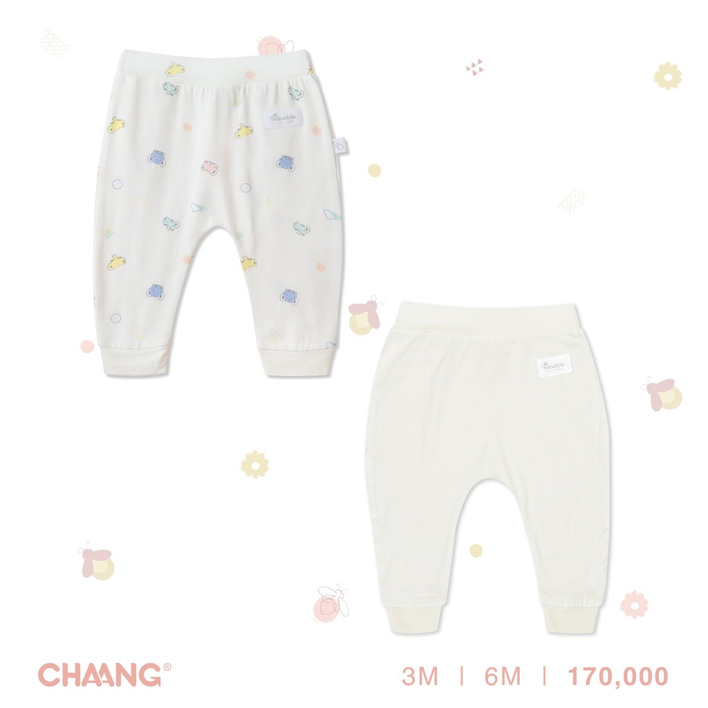 [CHÍNH HÃNG] Set 2 quần dài sơ sinh Chaang