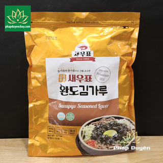 Thực Phẩm Chay - Rong Biển Sợi Wan-Do Hàn Quốc, Lá Kim Vụn Ăn Liền (400g), Saeupyo Seansoned Laver