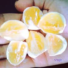 Kẹo cau Huế - Kẹo thanh ngọt có hình múi cau - Món quà tuổi thơ đồ ăn vặt