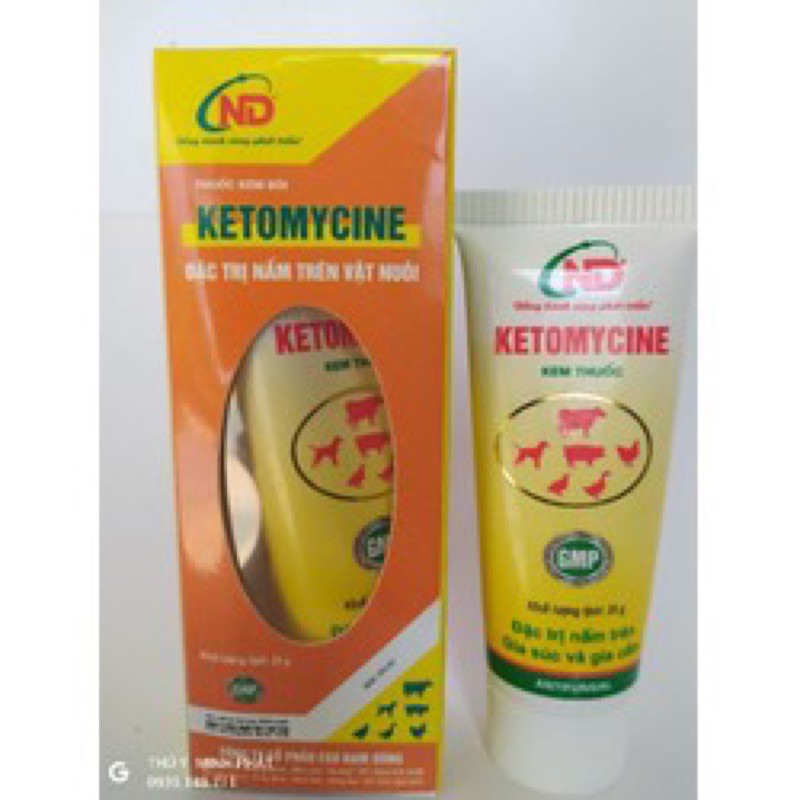 THUỐC NẤM KETOMYCINE 25g