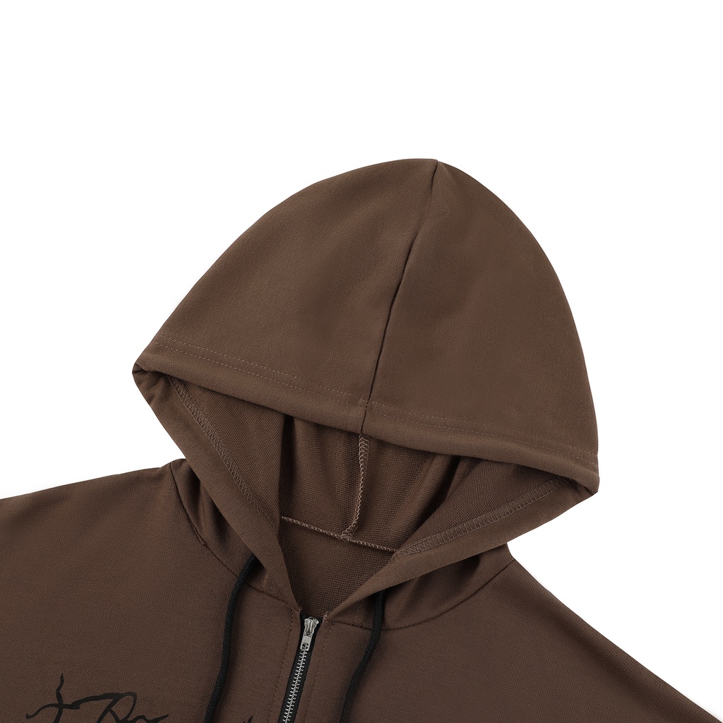 Áo Hoodie Tay Dài Dáng Rộng In Họa Tiết Có Túi Và Khóa Kéo Áo mỏng Laa8-Yh Cho Nữ | BigBuy360 - bigbuy360.vn