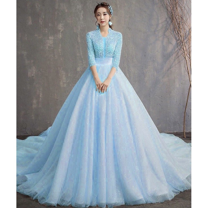 ĐẦM KIM TUYẾN REN LƯỚI LỖ LỖ XẾP LY BO EO