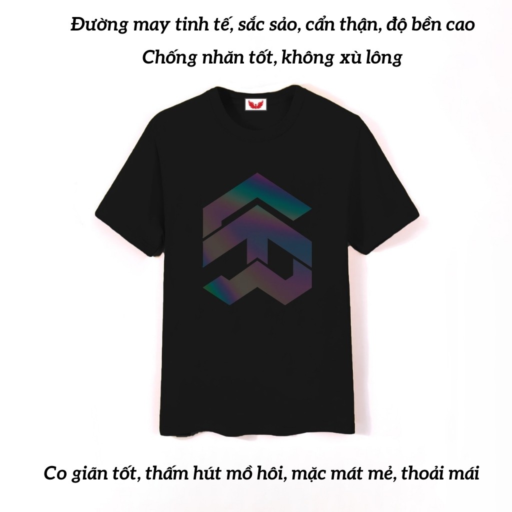 Áo Thun unisex Phản Quang 5TheWay form rộng tay lỡ Cotton freesize nam và nữ PQ27 4T | BigBuy360 - bigbuy360.vn