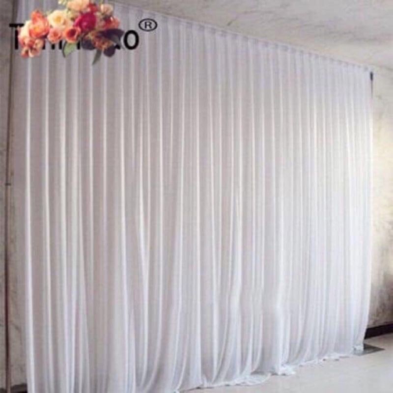 (Đã May) 2M Vải Thun Làm Rèm, Phông Nền Trang Trí