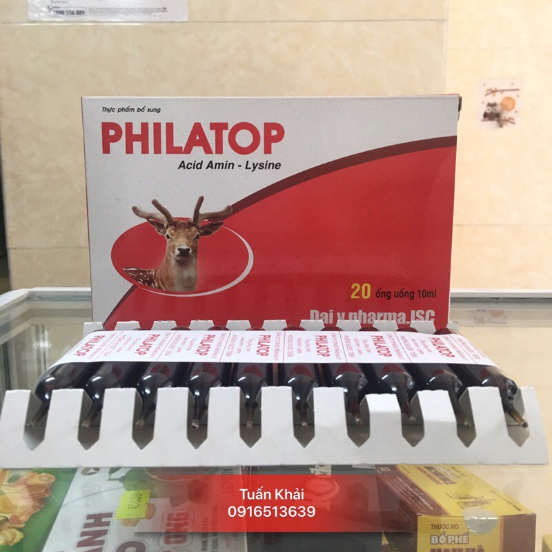 PHILATOP HỘP 20 Ống