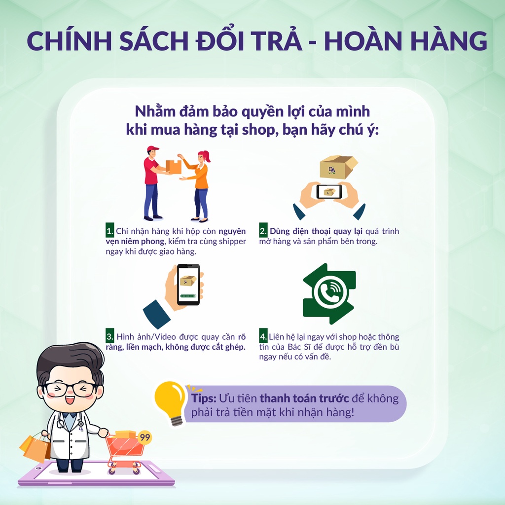 Mặt Nạ B5 Hàn Quốc Yuejin Chính Hãng Dr.A giúp làm dịu da mụn, dưỡng ẩm da khô, chống lão hoá hiệu quả
