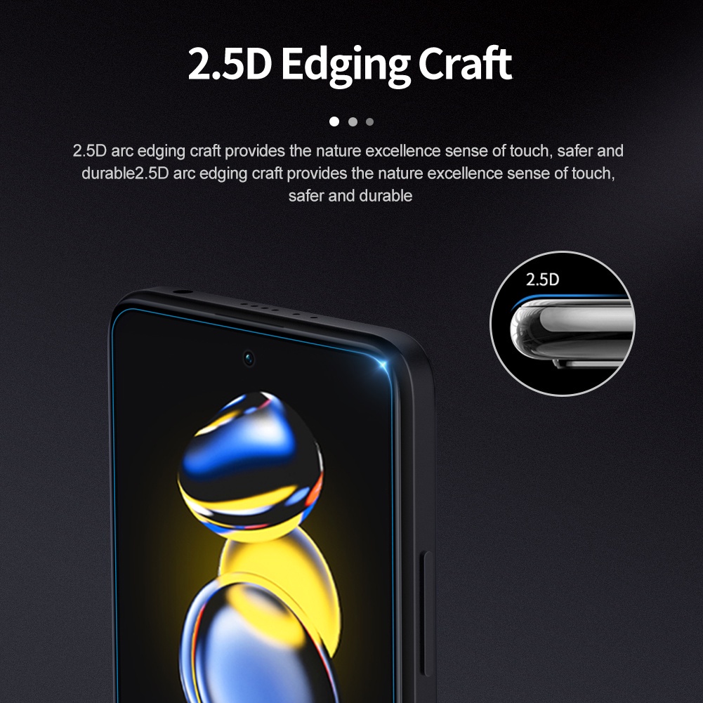 Kính cường lực 9H NILLKIN bảo vệ màn hình cho Xiaomi POCO X4 GT 5G