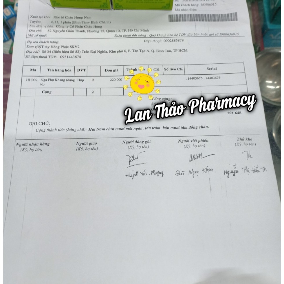 [Có tem tích điểm] NGA PHỤ KHANG LỌ 60 VIÊN CHÍNH HÃNG HỖ TRỢ U NANG U XƠ BUỒNG TRỨNG