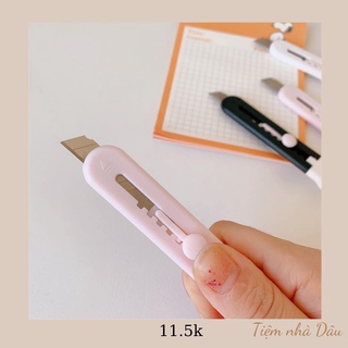 Dao rọc cắt giấy mini hình chân mèo