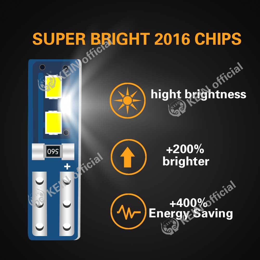 Bóng Đèn Led T5 W3W 73 74 17 27 Chuyên Dụng Cho Bảng Điều Khiển Xe Hơi
