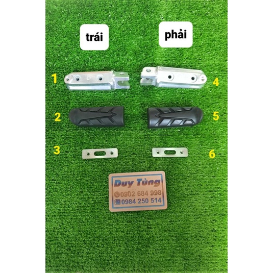 gác chân trước Winner X / win X 2022 / MSX 125 (hàng chính hãng)