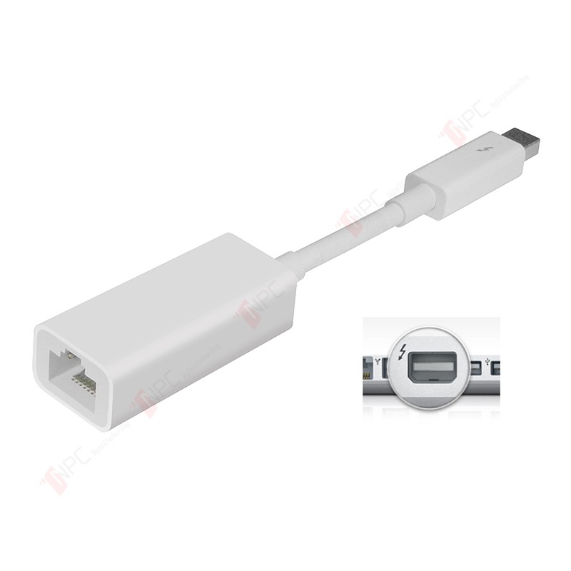 [Chính Hãng Nguyên Seal] Cáp Chuyển Đổi Apple Thunderbolt to Gigabit Ethernet (RJ-45) 10/100/1000BASE-T [MD463]