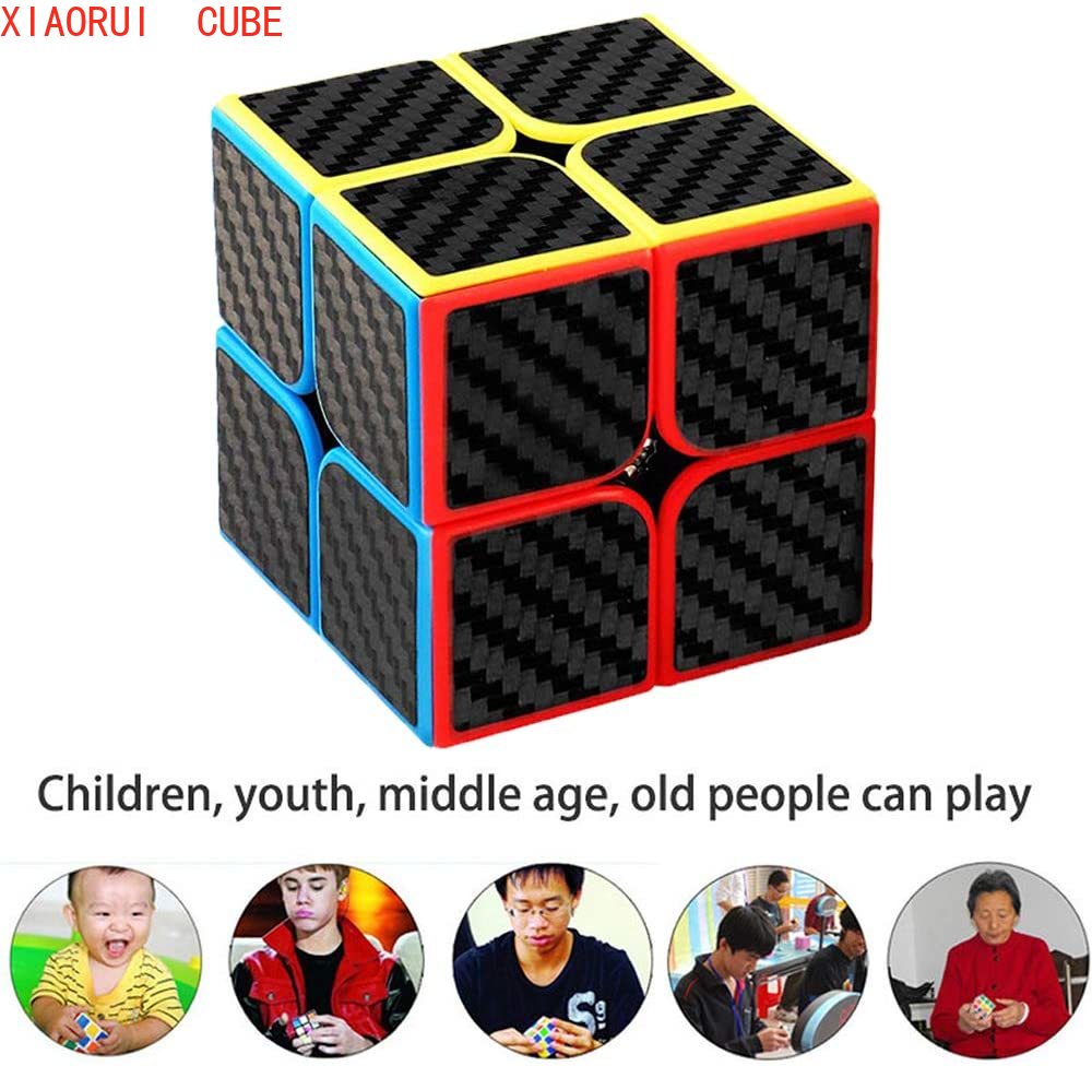 Khối Rubik 2x2 X 2 3x3 X 3 Bằng Sợi Carbon Cao Cấp