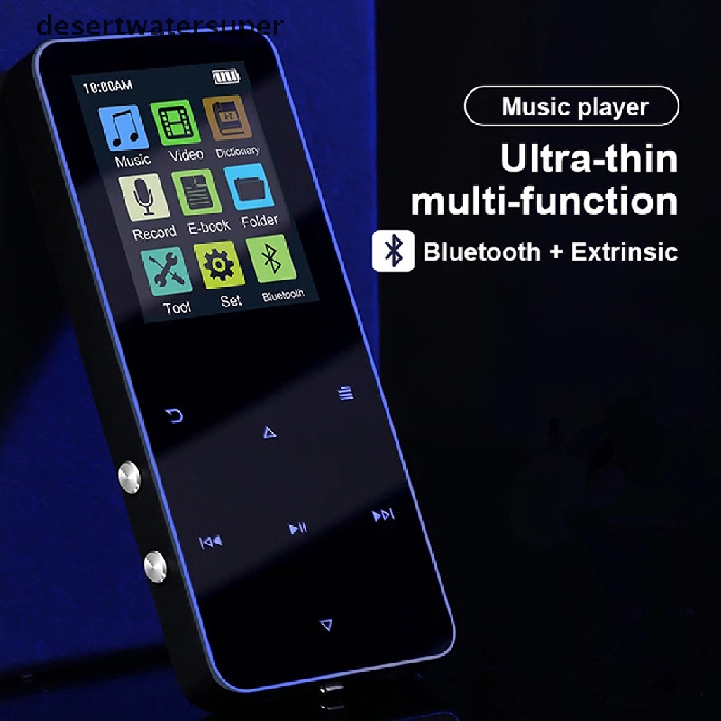 Máy Nghe Nhạc MP3 Bluetooth 8GB 16GB 32GB Có Phím Cảm Ứng