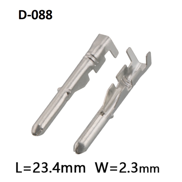 Đầu Cos 2.3mm đực cái các loại (giá 1 cái)