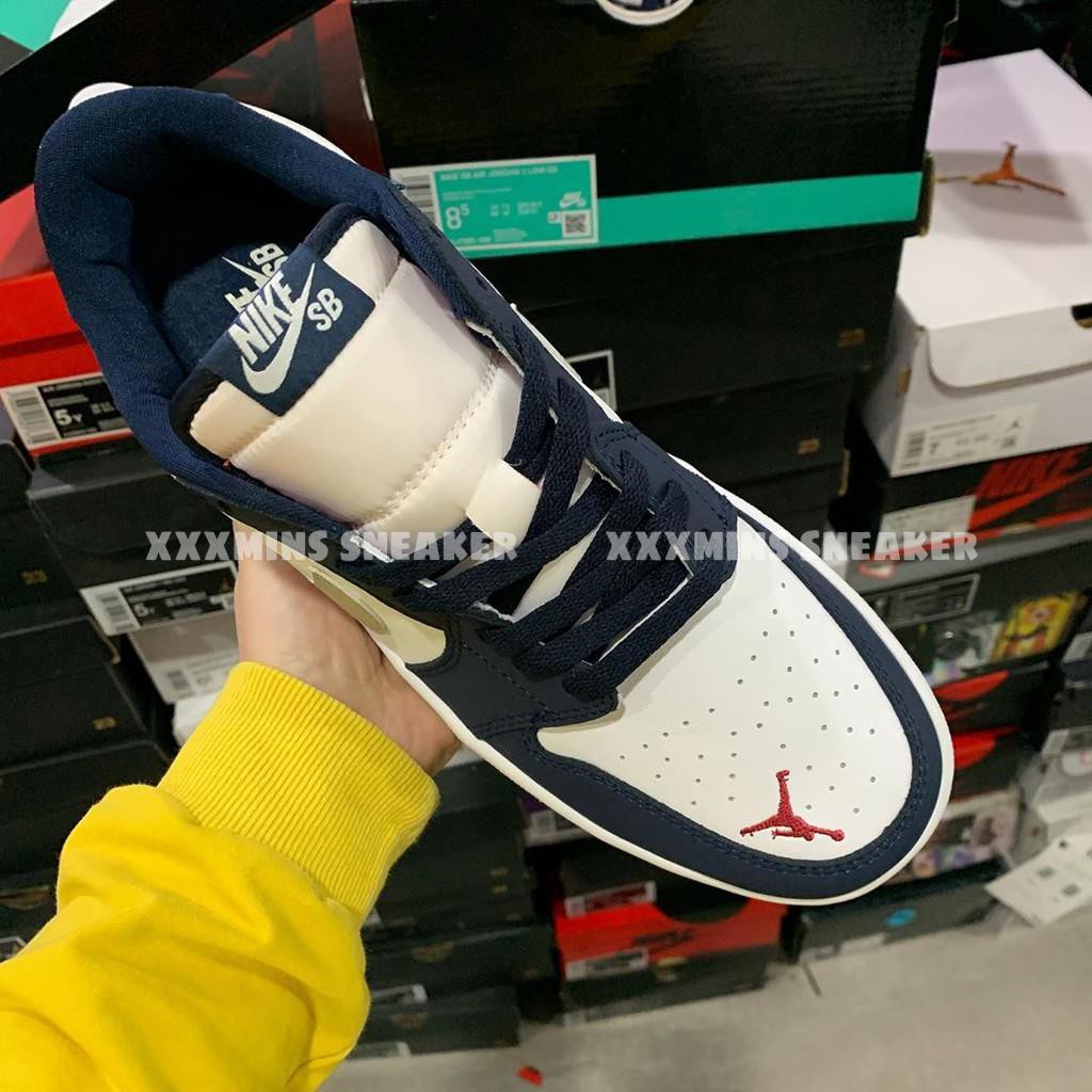 Giày Air Jordan 1 Low  x  SB 'Midnight Navy' (Best Quality) | BigBuy360 - bigbuy360.vn