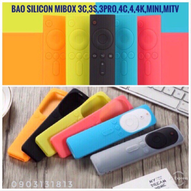 Bao silicon remote Mibox 3c, 3s, 3s pro, 4c, 4, 4K, mini, miTV 44