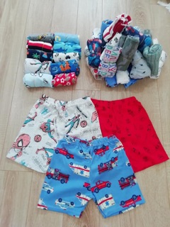 Combo quần chục, bộ bozip carter loại 1