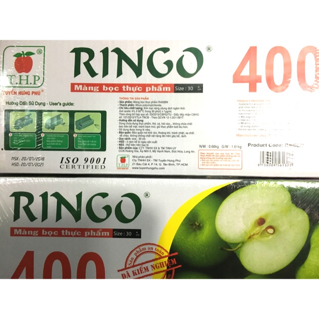 MÀNG BỌC THỰC PHẨM PE RINGO .HÀNG CÔNG TY ĐÚNG HÌNH VÀ KÍCH THƯỚC .