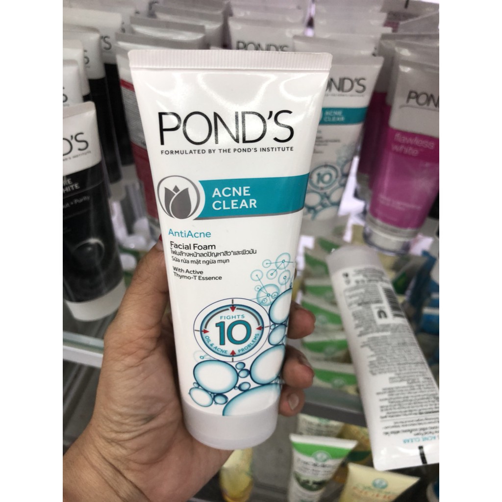 Sữa Rửa Mặt Ngừa Mụn Pond's Acne Clear 50g