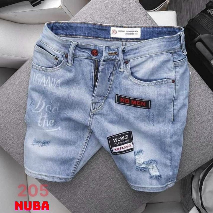 Quần short jean nam mẫu mới,chất vải bò cao cấp,AT 205