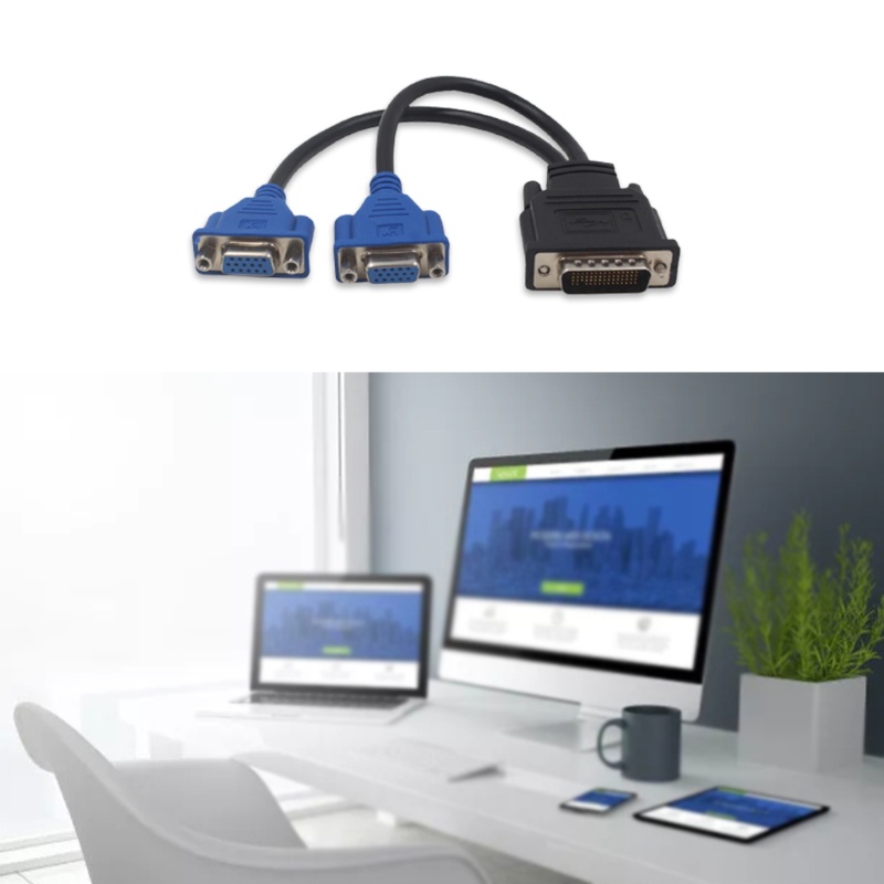 Onsale Cáp Chuyển Đổi dms-59 pin Sang 2 vga