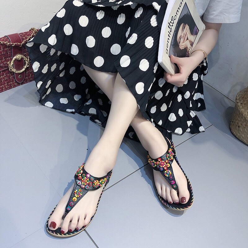 Sandal nữ xỏ ngón sang chảnh