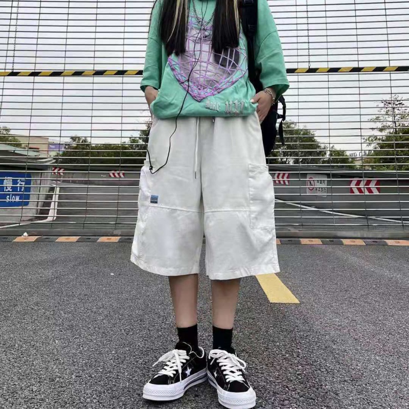 Quần Đùi Over-On-Knee Dáng Mỏng Thời Trang Mùa Hè Hàng Mới Dành Cho Nam Và Nữ Kích Thước 2022