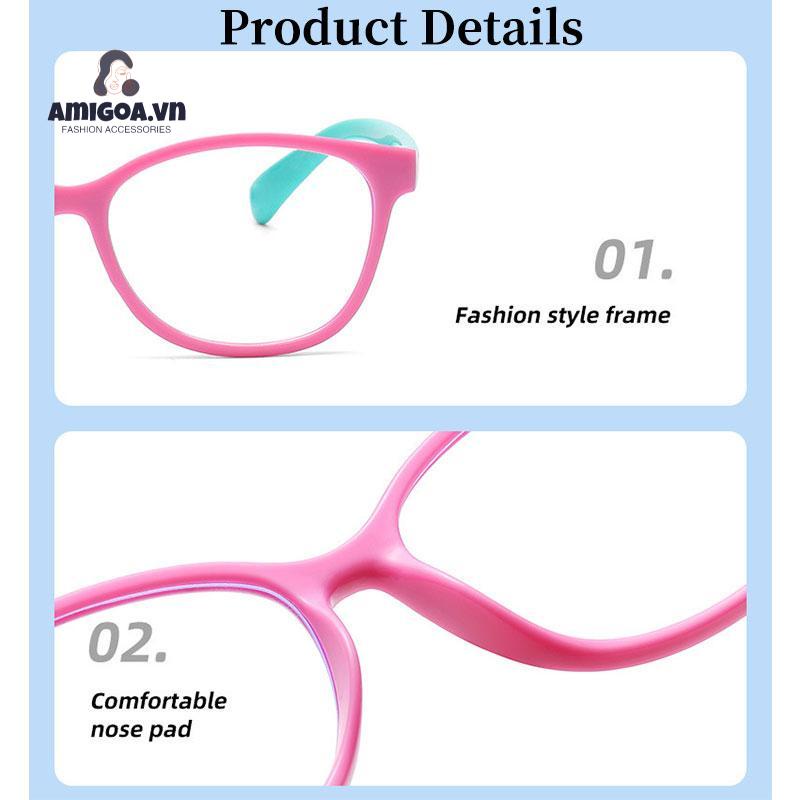 Mắt Kính Chống Ánh Sáng Xanh Thời Trang Cho Bé
