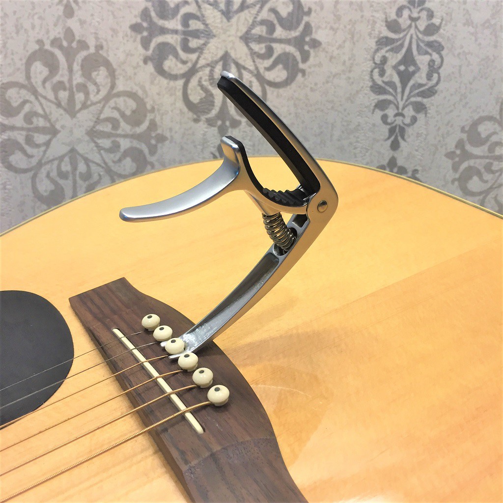 Capo guitar cao cấp PL (có móc rút chốt hỗ trợ thay dây đàn)