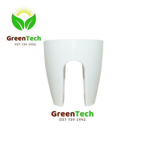 [ Giá Sỉ ] Chậu Nhựa Kẹp Ban Công Lan Can Tron To Trồng Hoa