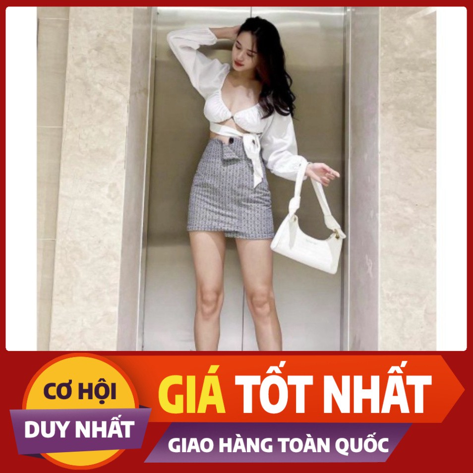 Chân Váy Lưng Cao - Màu Sắc Sọc, Họa tiết - Chất Liệu Cao Cấp Mềm Mại.