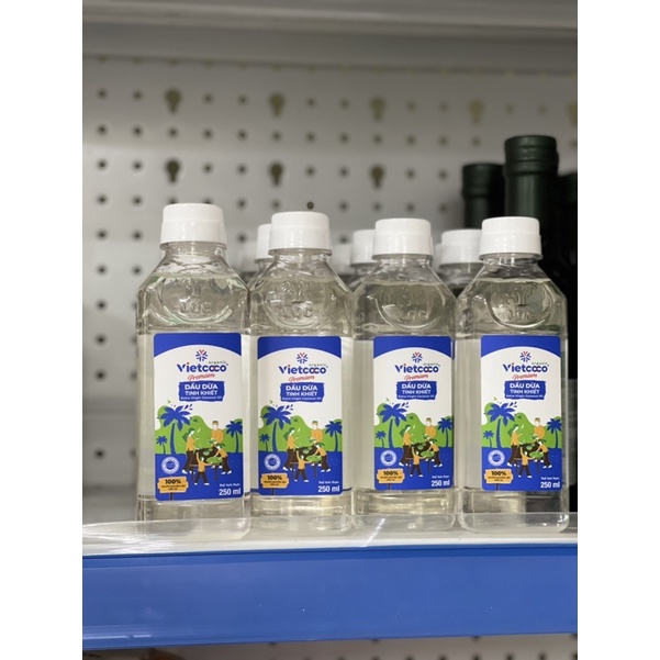 Dầu Dừa Tinh khiết organic Vietcoco 250ml