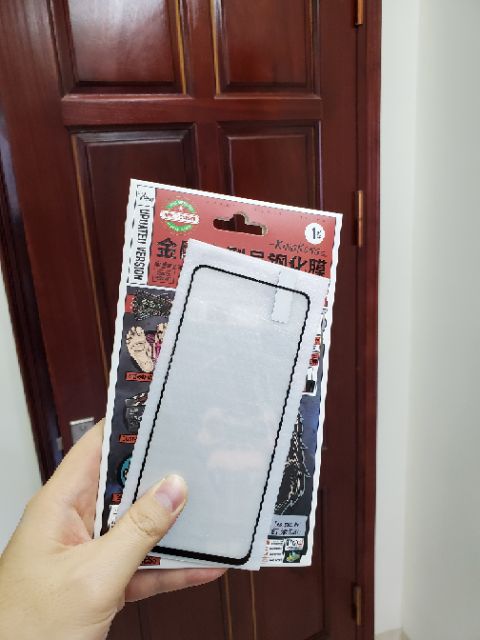 Kính cường lực Redmi K30 / K30 5G / Note 9s dùng chung hiệu Kingkong Full màn