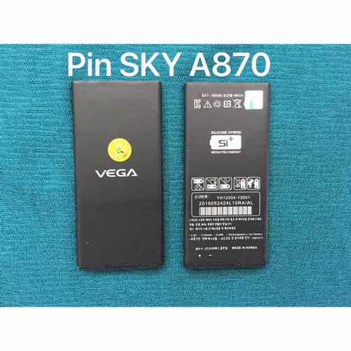 Pin Sky A870 Vega Iron BAT-7600M