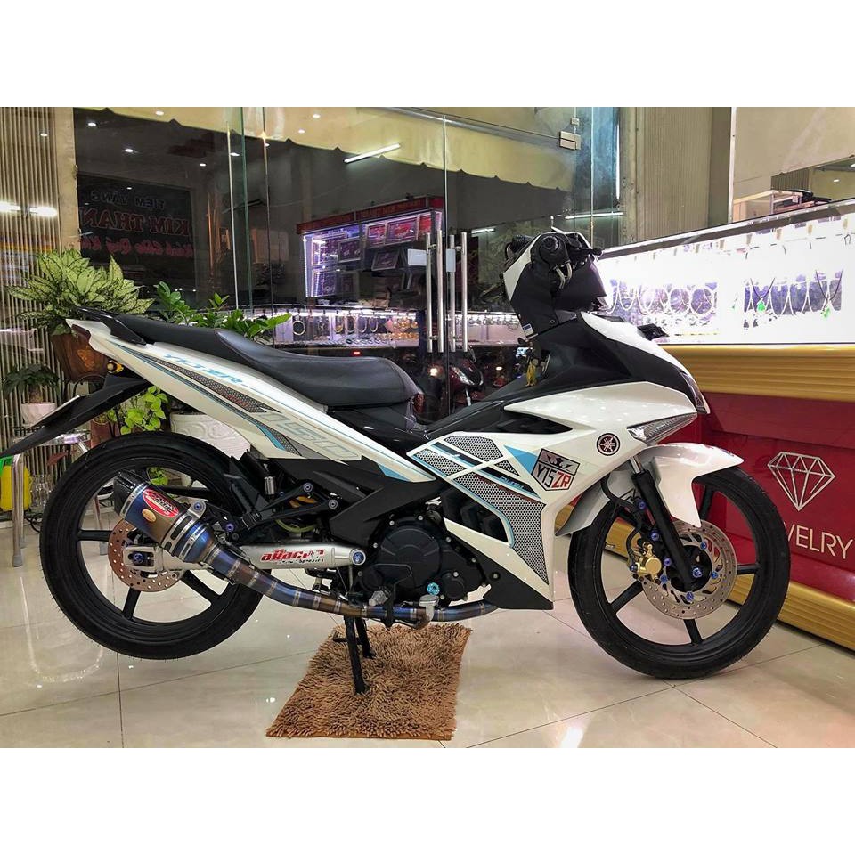Tem Exiter 150 Y15Zr Trắng Bạc