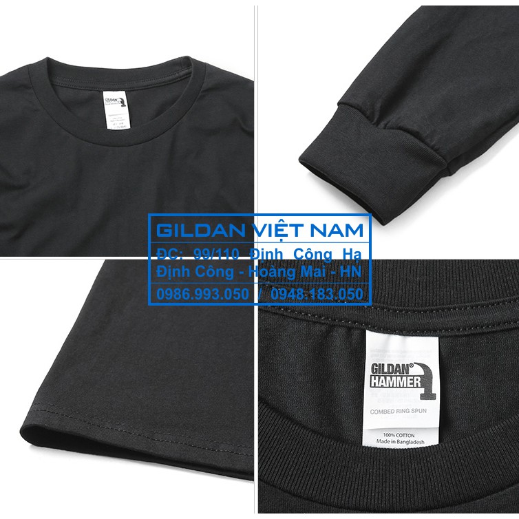 Áo thun Gildan Hammer dài tay 100% cotton