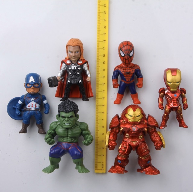 (BAO GIÁ) SET 6 SIÊU ANH HÙNG AVENGER