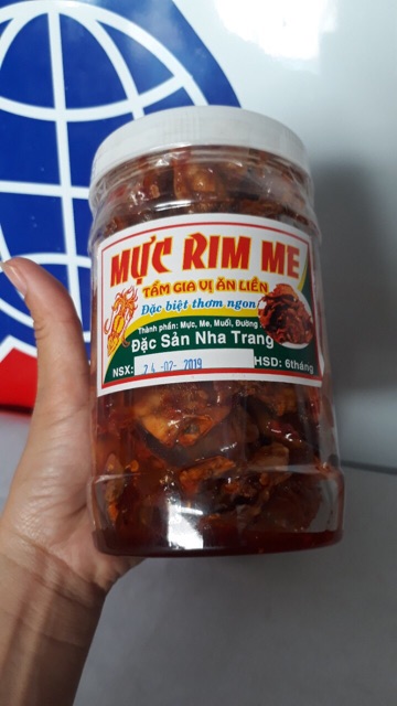 Mực rim me Nguyên con 2 hũ 1kg | BigBuy360 - bigbuy360.vn