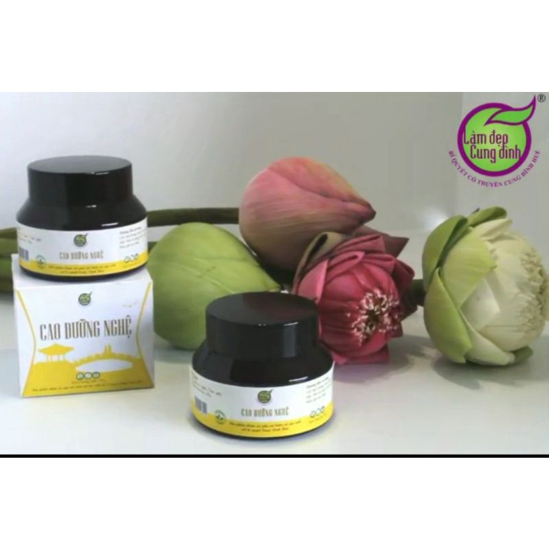 Cao dưỡng nghệ 50gr / Mặt nạ Nghệ ủ trắng mặt Cung Đình 100gr - trắng hồng , mịn màng, giảm thâm nám - Bảo nhiên