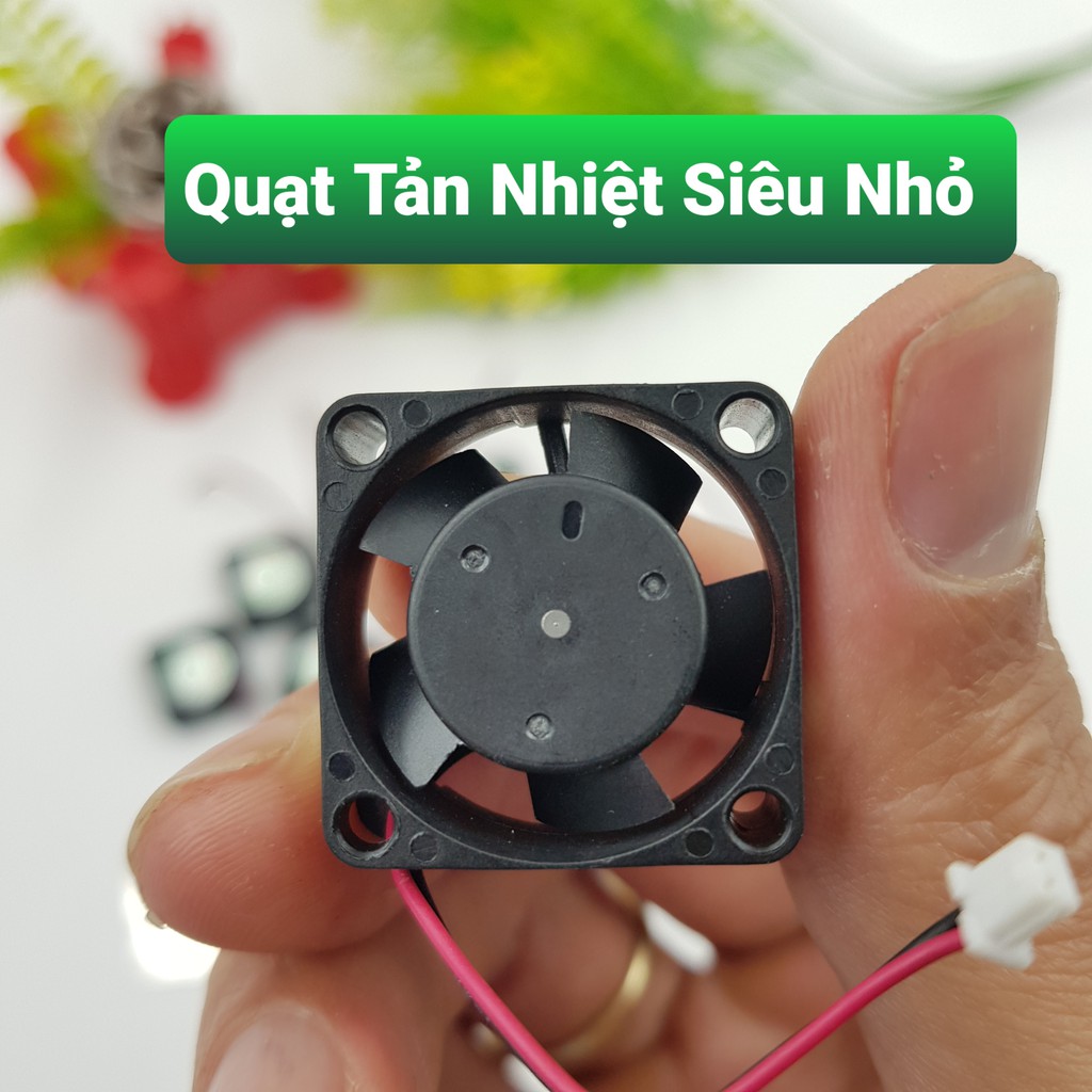 Quạt Tản Nhiệt 2x2x1CM 2010 5V Siêu Nhỏ, Quạt Tản Nhiệt 2cmQuạt Tản Nhiệt 2.5CM 12V 2510