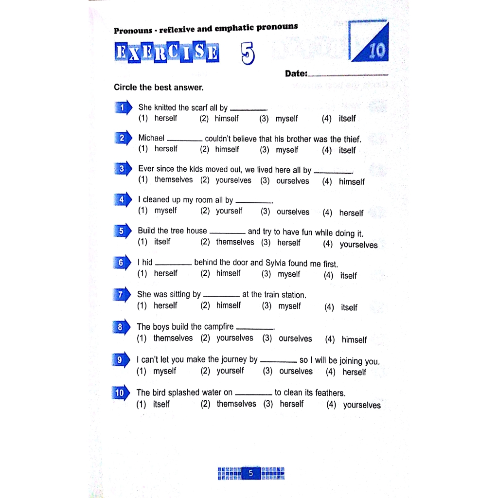 Sách - Bài Tập Ngữ Pháp Tiếng Anh Cơ Bản Dành Cho Học Sinh - Quyển 4